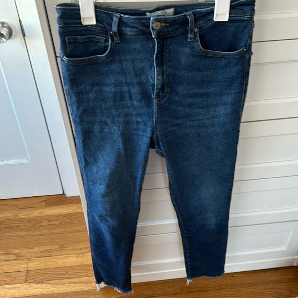 We The Free Raw High-Rise Skinny Jeans